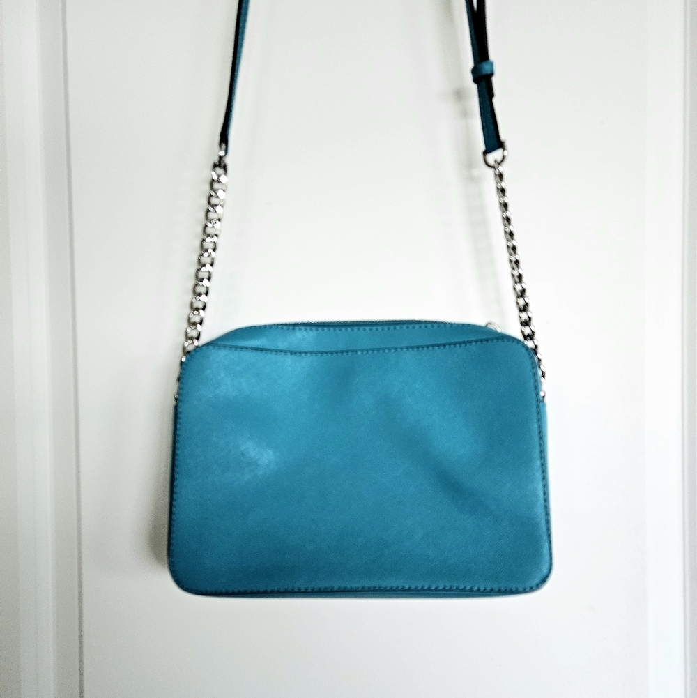 Michael Kors Teal Crossbody Bag - Picture 2 of 5